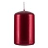 Świeca słupek DONAU HOME Adwent Lakier, 50x80mm, 4 szt., czerwony połysk