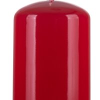 Świeca słupek DONAU HOME Standard Gloss, 50x80mm, czerwony