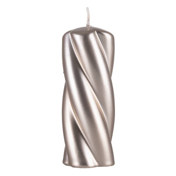 Świeca słupek DONAU HOME Laval, 50x130mm, szampan