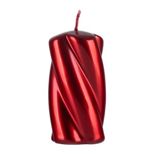 Świeca słupek DONAU HOME Laval, 50x100mm, rubin