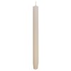 Świeca stołowa długa ryflowana DONAU HOME, 25x300 mm, 4 szt., kremowa