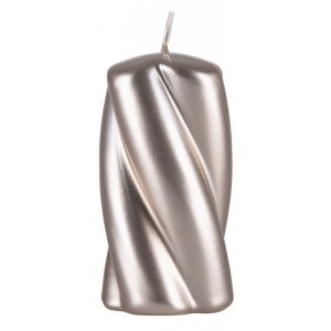 Świeca słupek DONAU HOME Laval, 50x100mm, szampan