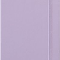 Kalendarz dzienny MOLESKINE 2026, 12M, L, twarda oprawa, 13x21cm, pastel lilac