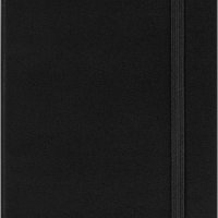 Kalendarz tygodniowy vertykalny MOLESKINE 2026, 12M, P, twarda oprawa, 9x14cm, czarny