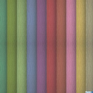 Bibuła marszczona Creatinio 25x200 mały mix pastelowy komplet 10 sztuk 400153933 TOP-2000
