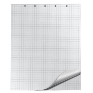Blok do flipchartów Q-CONNECT, kratka, 65x100cm, 20 kart., biały