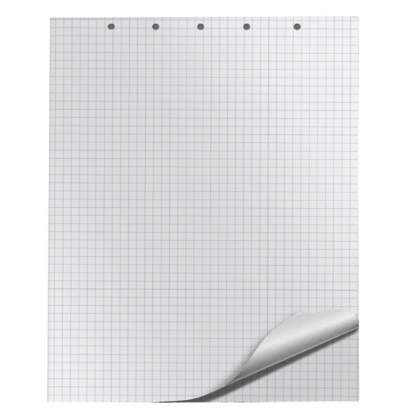 Blok do flipchartów Q-CONNECT, kratka, 65x100cm, 20 kart., biały