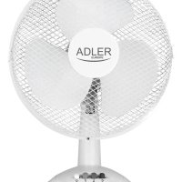 Wentylator ADLER AD 7303, biurkowy, śr. 30cm, 70W, biały