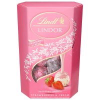 Praliny LINDOR Truskawka ze śmietanką 200g