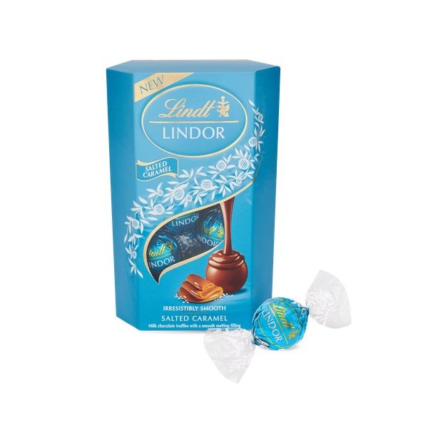 LINDOR Praliny Słony Karmel 200g