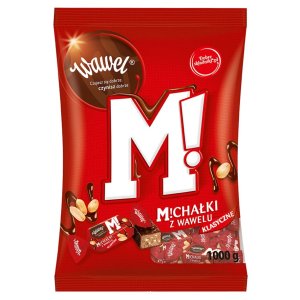 Cukierki czekoladowe WAWEL MICHAŁKI ZAMKOWE, 1kg.