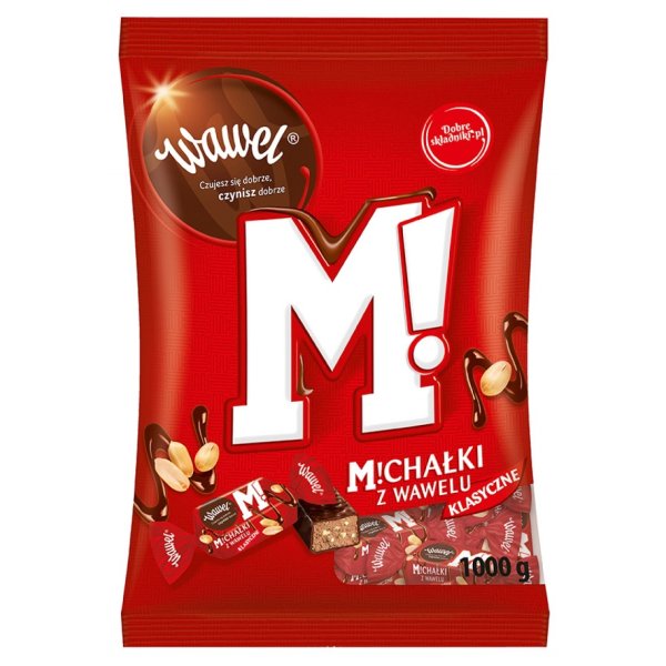 Cukierki czekoladowe WAWEL MICHAŁKI ZAMKOWE, 1kg.