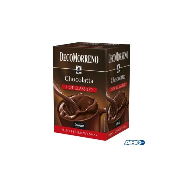 Czekolada na gorąco DECOMORRENO HOT CLASSICO 20szt x 25g La Festa