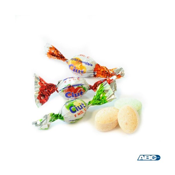 Cukierki JEDNOŚĆ CIUT pudrowe 1kg musujące z witaminą C