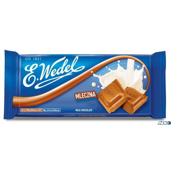 Czekolada mleczna WEDEL 90g