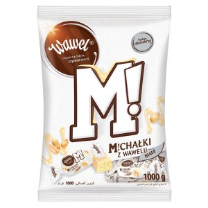 Cukierki czekoladowe WAWEL MICHAŁKI ZAMKOWE, białe, 1kg.