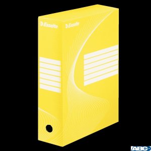 Pudełka archiwizacyjne ESSELTE BOXY 100mm żółte 128423