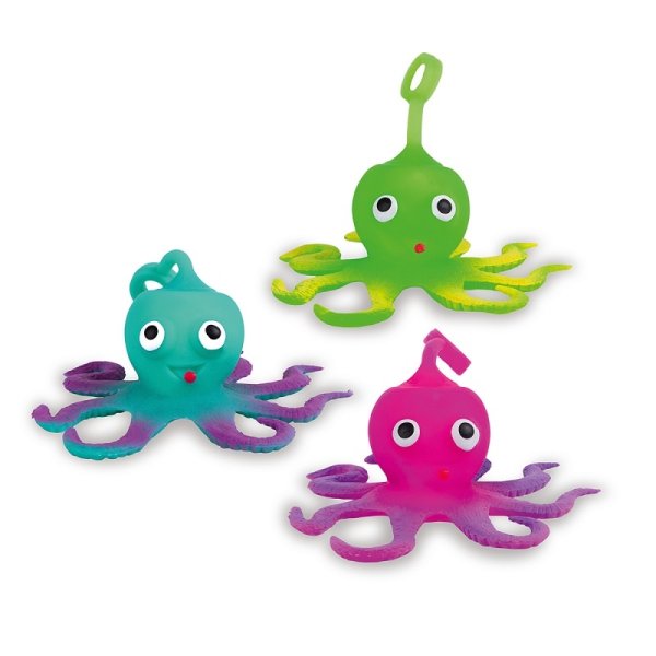 Gniotek ośmiornica na palec TRENDHAUS SO, mix kolorów