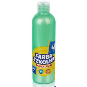 Farba szkolna Astra 250 ml - perłowa zielona, 301217037 (X)