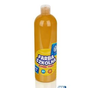 Farba szkolna Astra 500 ml - brązowa jasna, 301109007