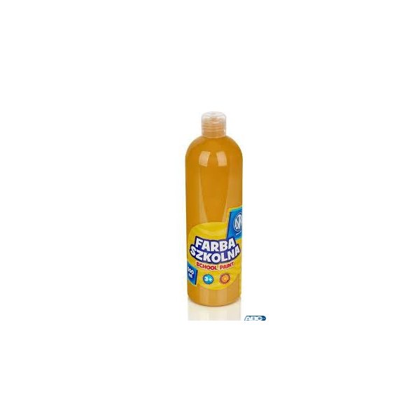 Farba szkolna Astra 500 ml - brązowa jasna, 301109007