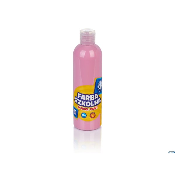 Farba szkolna Astra 250 ml - różowa jasna, 301217024 (X)