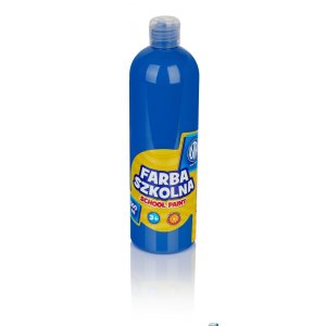 Farba szkolna Astra 500 ml - niebieska ciemna, 301109004