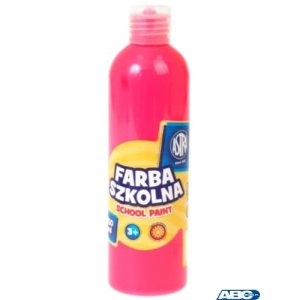 Farba szkolna Astra 250 ml - fluorescencyjna różowa, 301217032