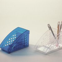 TREND Przybornik na biurko niebieski-przezro. 1701627540 DURABLE (X)