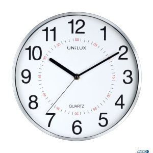 Zegar UNILUX ARIA 28,5cm metaliczny szary 400094280