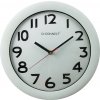 Zegar ścienny Q-CONNECT Budapest, 30cm, biały