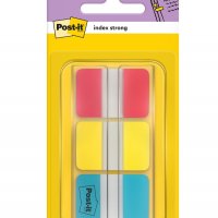Zakładki indeksujące POST-IT® do archiwizacji (686-RYB), PP, silne, 38x25,4mm, 3x22 kart., mix kolorów