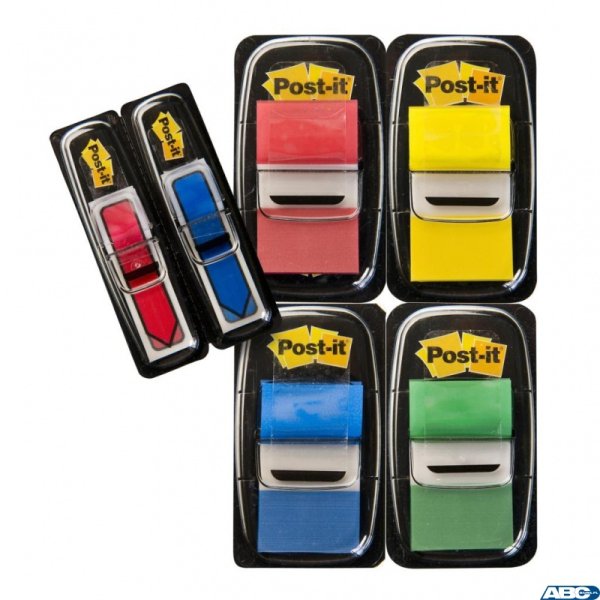 Zestaw promocyjny POST-IT_ (680-VAD5EU), PP, 25,4x43,2mm/11,9x43,2mm, 4x50/2x24 kart., mix kolorów