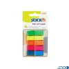 Zakładki indeksujące w podajniku mix 45x12mm (200sztuk) STICKN 26029
