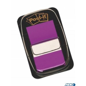 Zakładki indeksujące POST-IT 25x43mm fioletowe 680-8 50sztuk 3M, 3M-70071392883