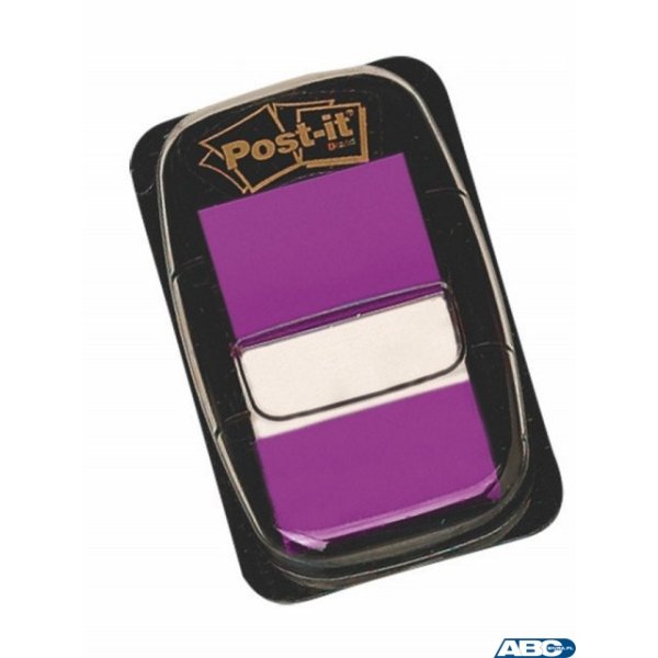 Zakładki indeksujące POST-IT 25x43mm fioletowe 680-8 50sztuk 3M, 3M-70071392883