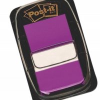 Zakładki indeksujące POST-IT 25x43mm fioletowe 680-8 50sztuk 3M, 3M-70071392883