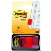 Zakładki indeksujące POST-IT 25x43mm czerwone 680-1 50sztuk 3M