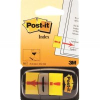 Zakładki indeksujące POST-IT® z nadrukiem „wykrzyknik” (680-33), PP, 25,4x43,2mm, 50 kart.