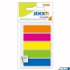Zakładki indeksujące 45x12mm mix 5 kolorów neon STICKN 21050