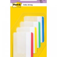 Zakładki indeksujące POST-IT® do archiwizacji (686-F1), PP, proste, 50,8x38,1mm, 4x6 kart., mix kolorów
