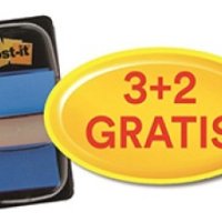 Zakładki indeksujące Post-it® (680-P5), zestaw promocyjny, 25,4x43,2mm, 3x50 + 2x50 GRATIS, mix kolorów
