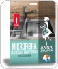 Mikrofibra ściereczka dwustronna ANNA ZARADNA, 1 szt., mix Produkty higieniczne