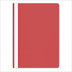 Skoroszyt DONAU, PP, A4, standard, 120/180mikr., czerwony, (10szt), 1702001PL-04