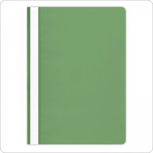 Skoroszyt DONAU, PP, A4, standard, 120/180mikr., zielony, (10szt), 1702001PL-06