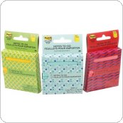 Karteczki samoprzylepne Post-it Z-Notes On The Go (R330-OTG), 76x76mm, 1x100 kart., w kartonowym podajniku, mix kolorów, 3M-70005297141