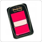 Zakładki indeksujące POST-IT (680-1), PP, 25x43mm, 50 kart., czerwone, 3M-70071392719