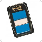 Zakładki indeksujące POST-IT (680-2), PP, 25x43mm, 50 kart., niebieskie, 3M-70071392735