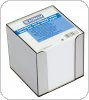 Kostka DONAU nieklejona, w pudełku, 95x95x95mm, ok. 800 kart., biała, 7492001PL-09 Galanteria papiernicza