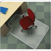 Mata pod krzesło Q-CONNECT, na dywany, 134x115cm, kształt T, KF02256